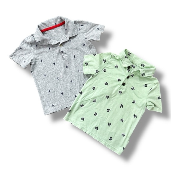 Old Navy | Bundle of Toddler Polo Shirts (3T) 🐢 - Picture 1 of 7